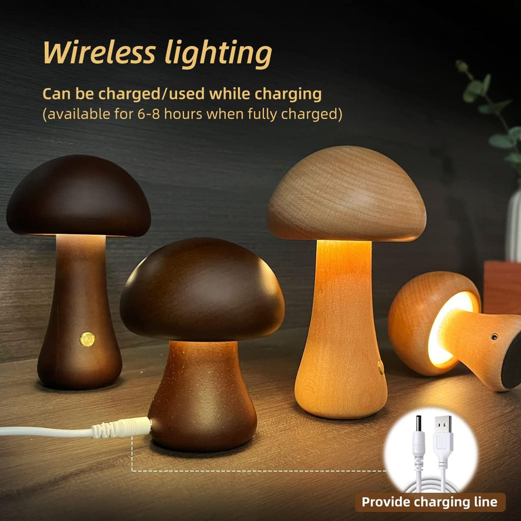 Beech Mushroom Lamp | The Grounding Touch