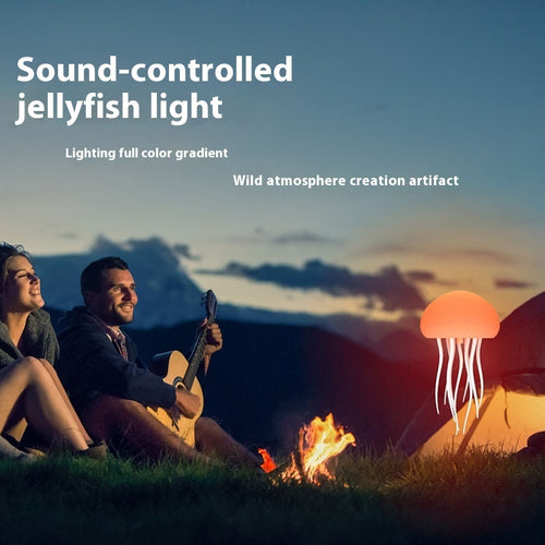 Jellyfish Mood Lamp | Floating LED Night Light for Bedroom & Home Decor