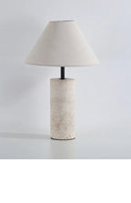 Travertine Table Lamp | The Axel Vervoordt Aesthetic