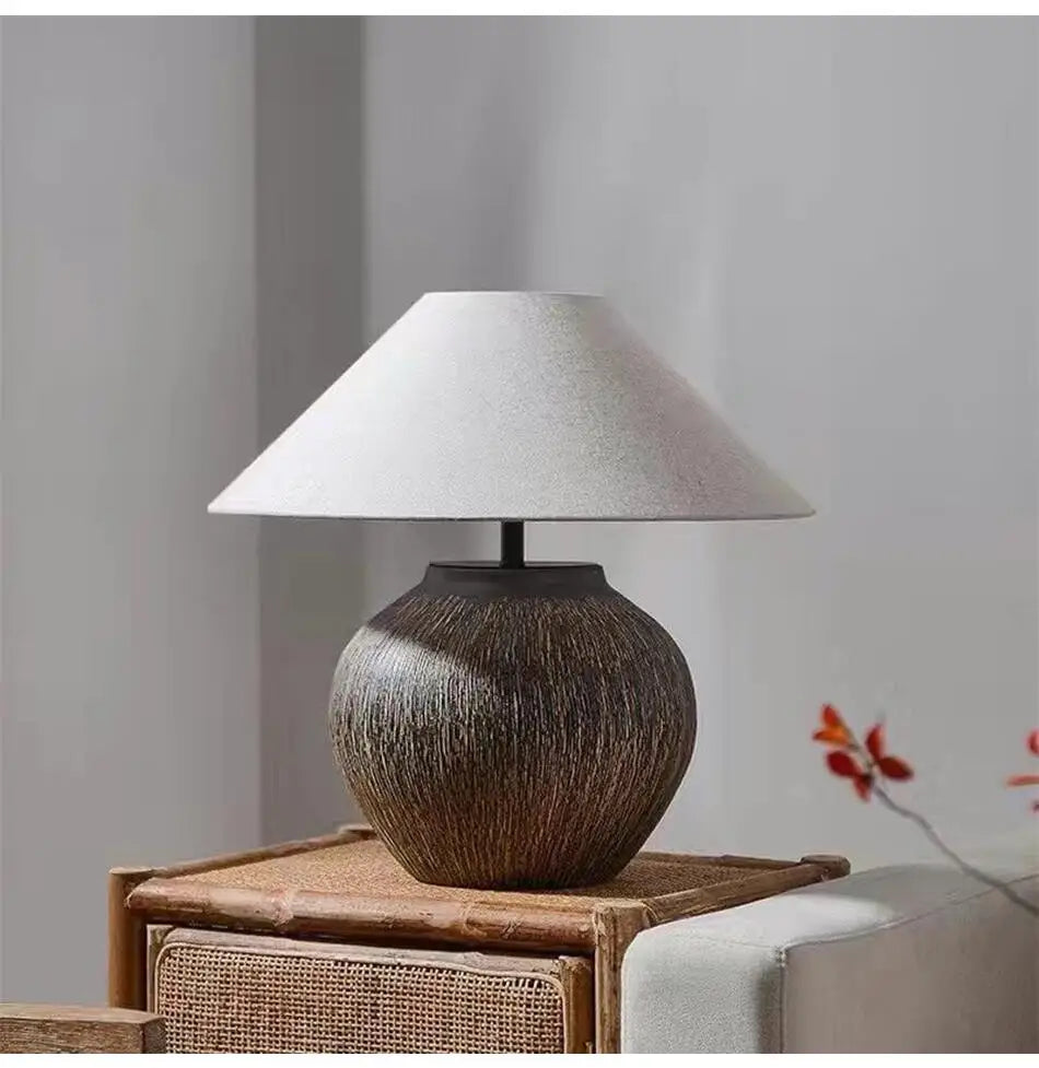Travertine Lamp | The Stone Shade