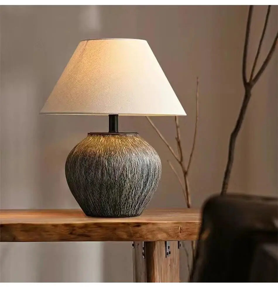 Travertine Lamp | The Stone Shade
