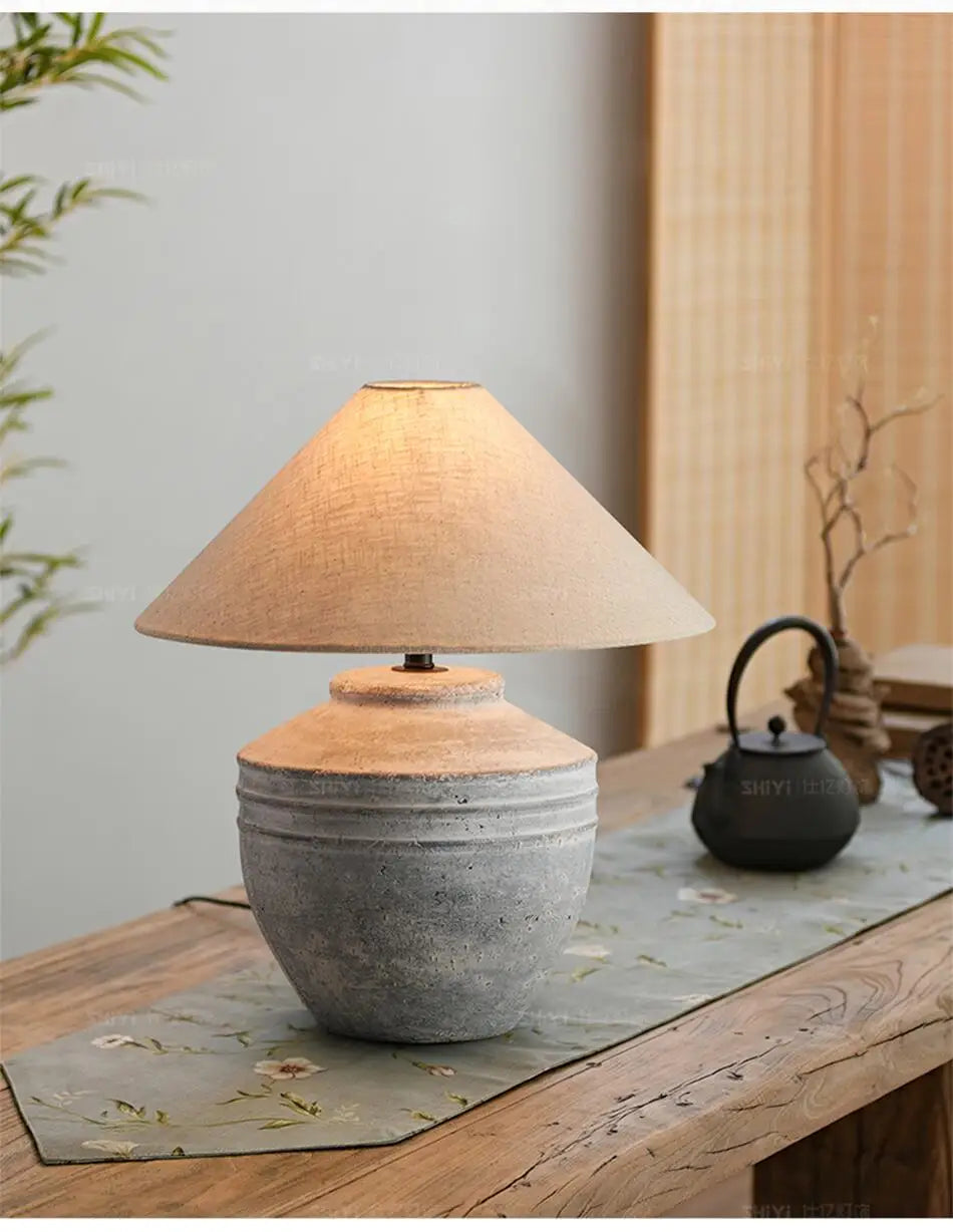 Travertine Lamp | The Stone Shade