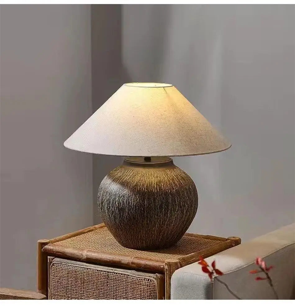 Travertine Lamp | The Stone Shade