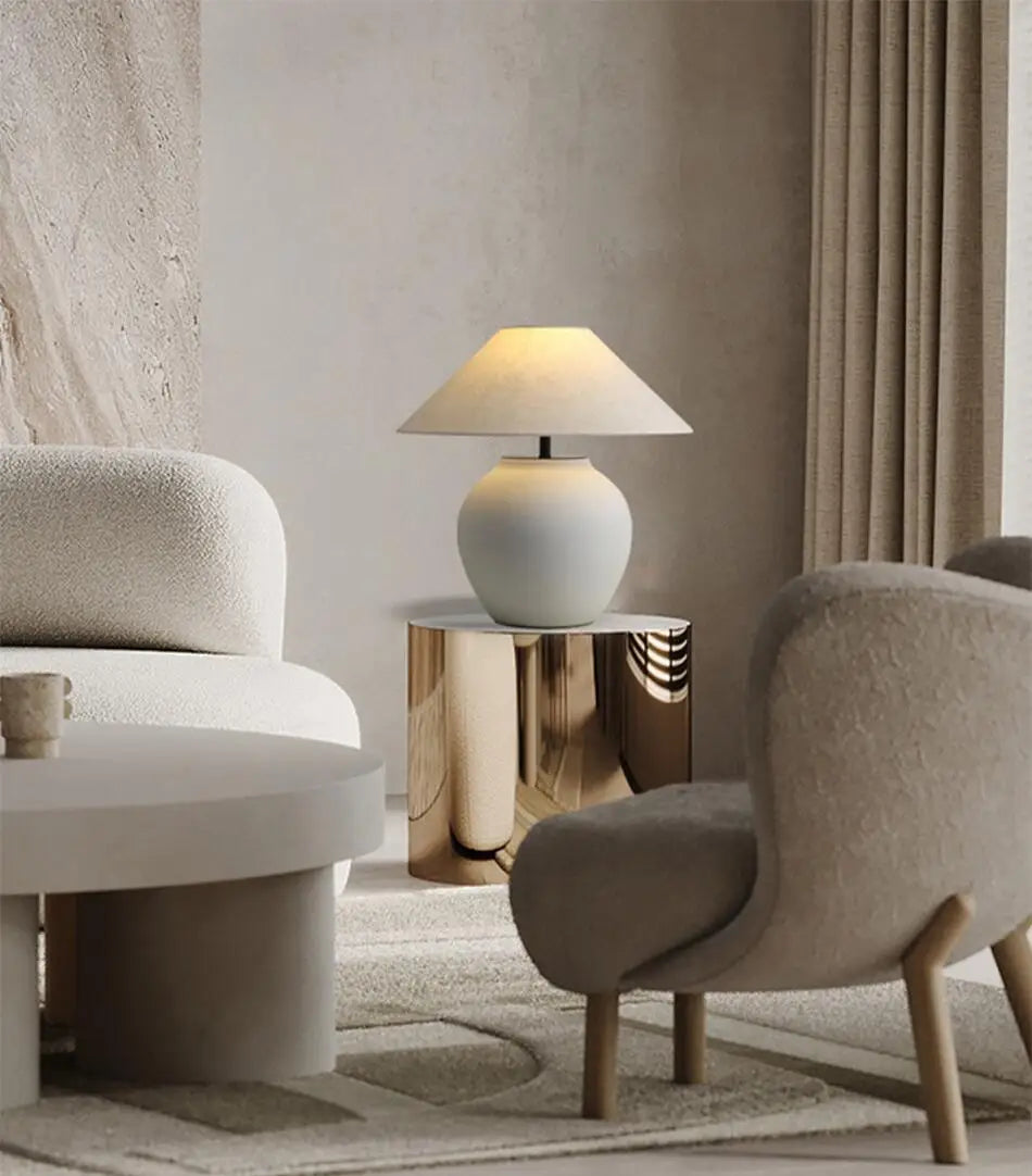 Ceramic Vessel Lamp | The Focal Point