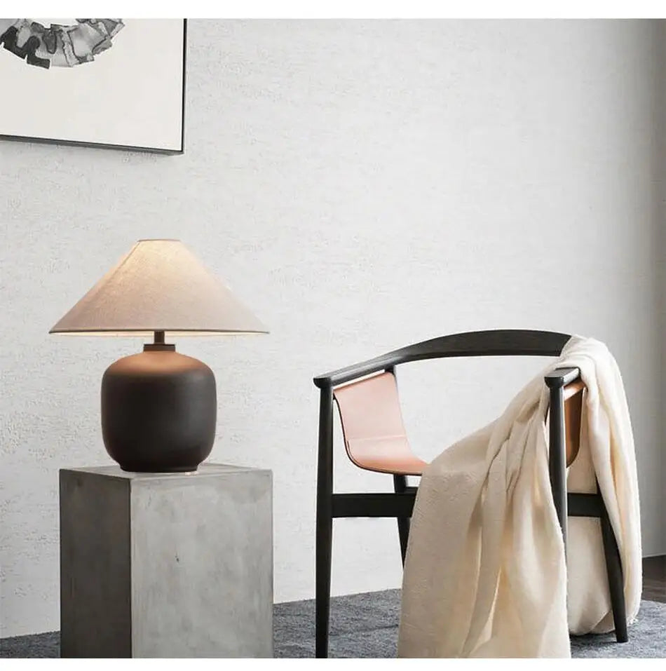 Travertine Lamp | The Stone Shade