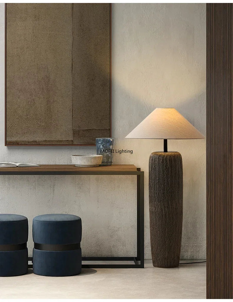 Ceramic Floor Lamp | The Corner Vessel