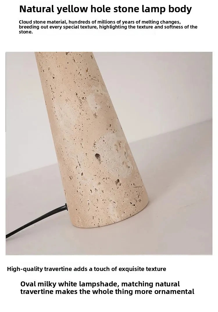 Travertine Pendant | The Stone Drop