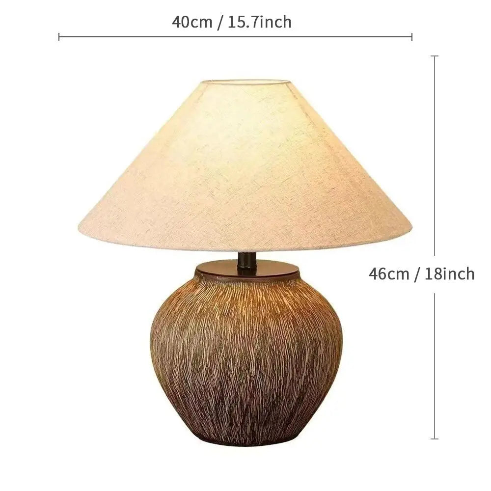 Travertine Lamp | The Stone Shade