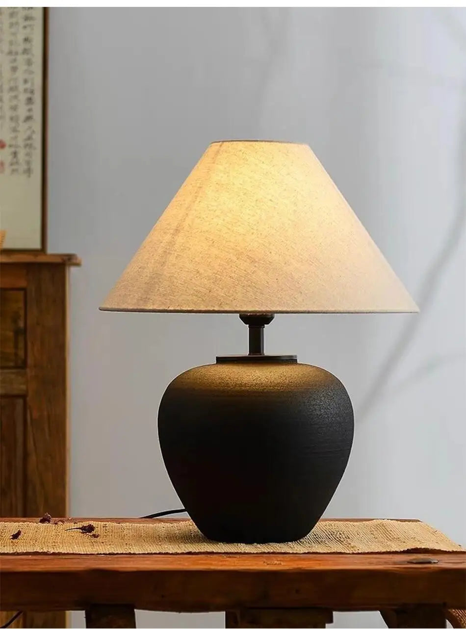 Ceramic Lamp | The Black Ritual