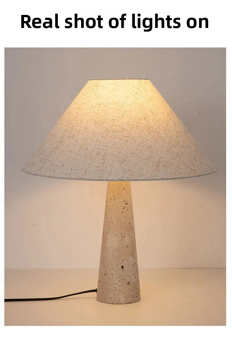 Travertine Pendant | The Stone Drop