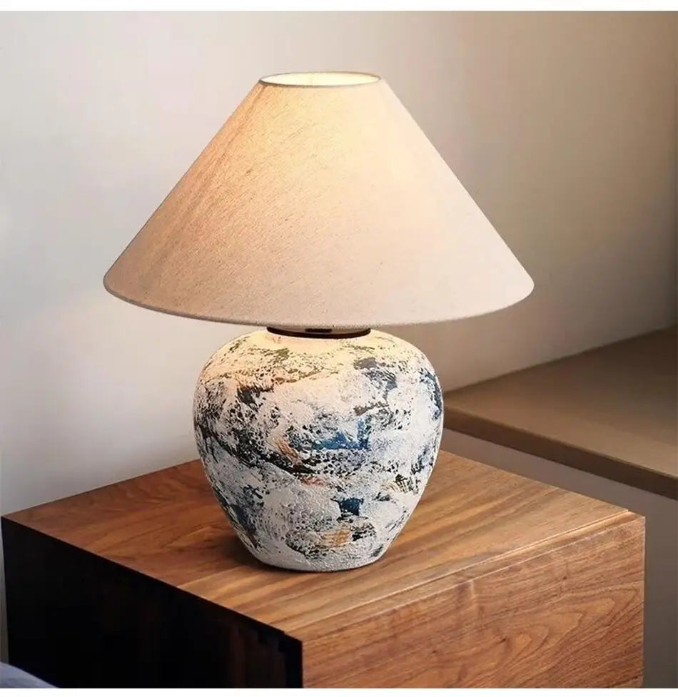 Travertine Lamp | The Stone Shade