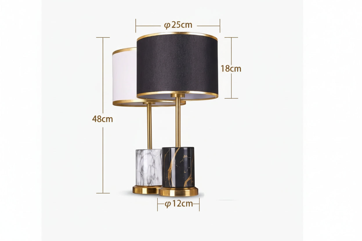 Marble Lamp | The Gold Anchor