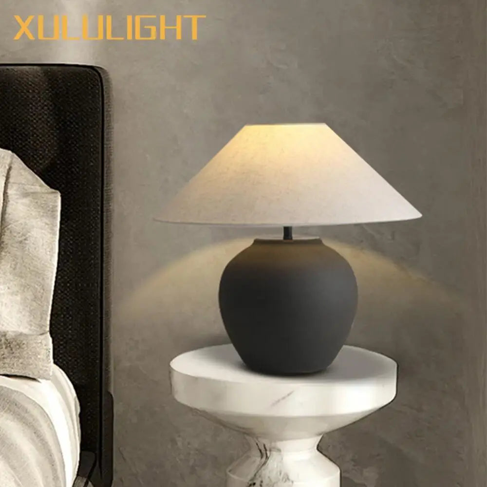 Ceramic Lamp | The Black Ritual