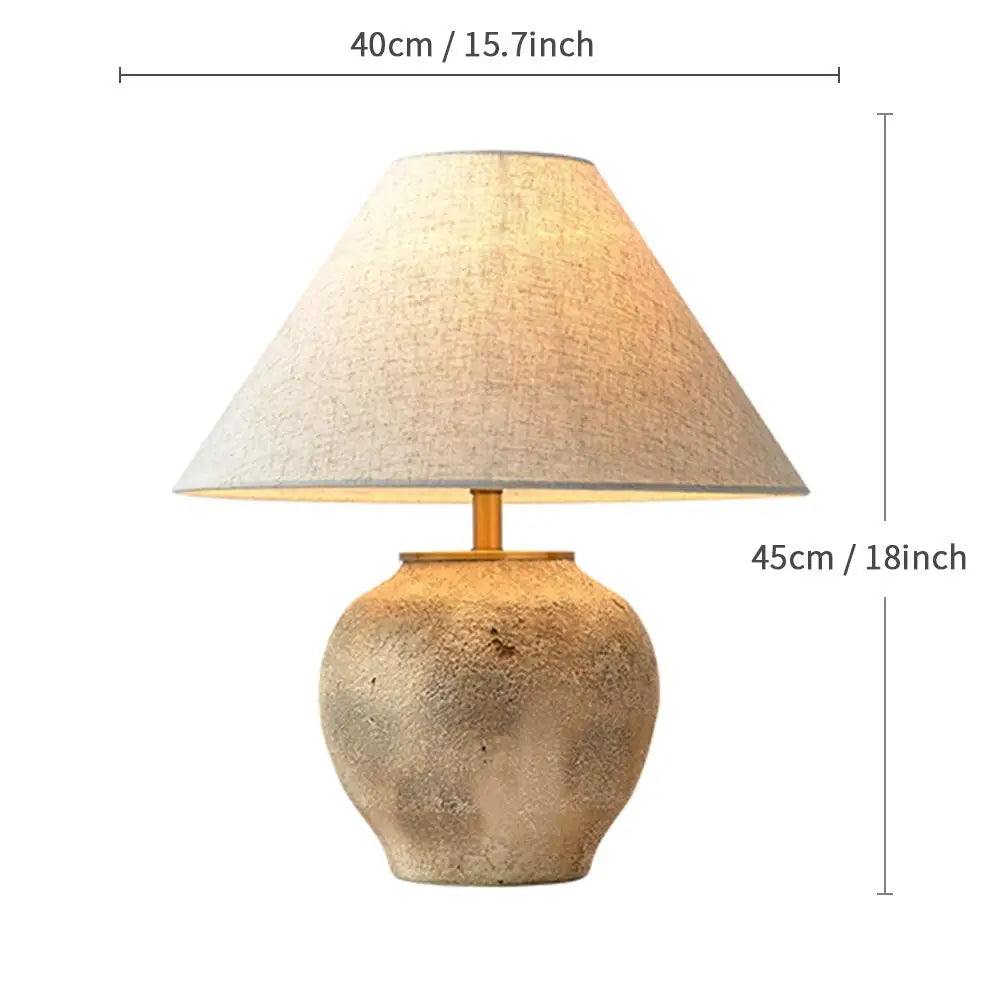 Travertine Lamp | The Stone Shade