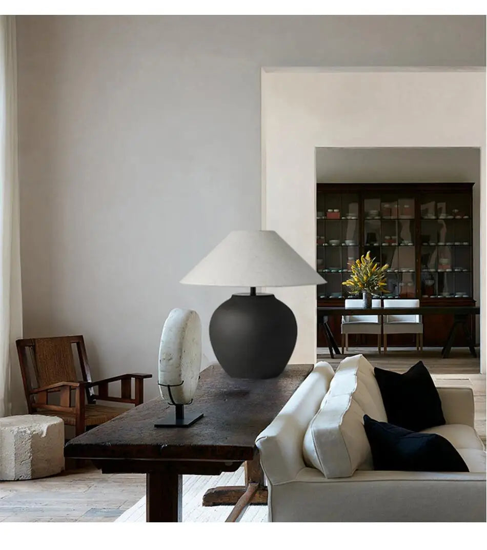 Ceramic Lamp | The Black Ritual