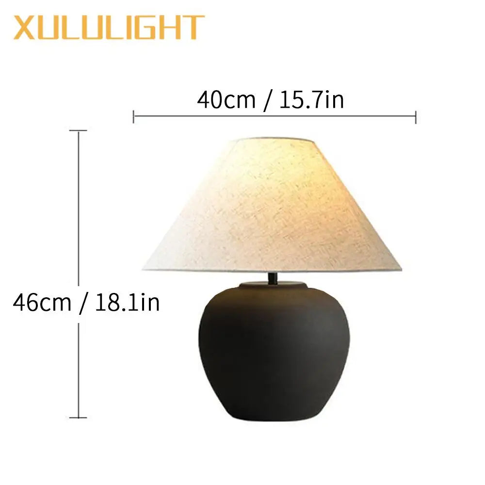 Ceramic Lamp | The Black Ritual