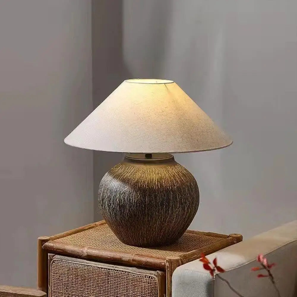 Travertine Lamp | The Stone Shade