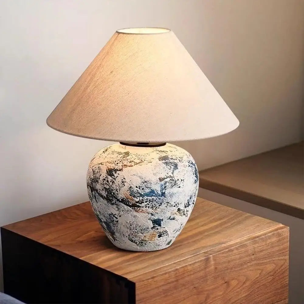 Travertine Lamp | The Stone Shade