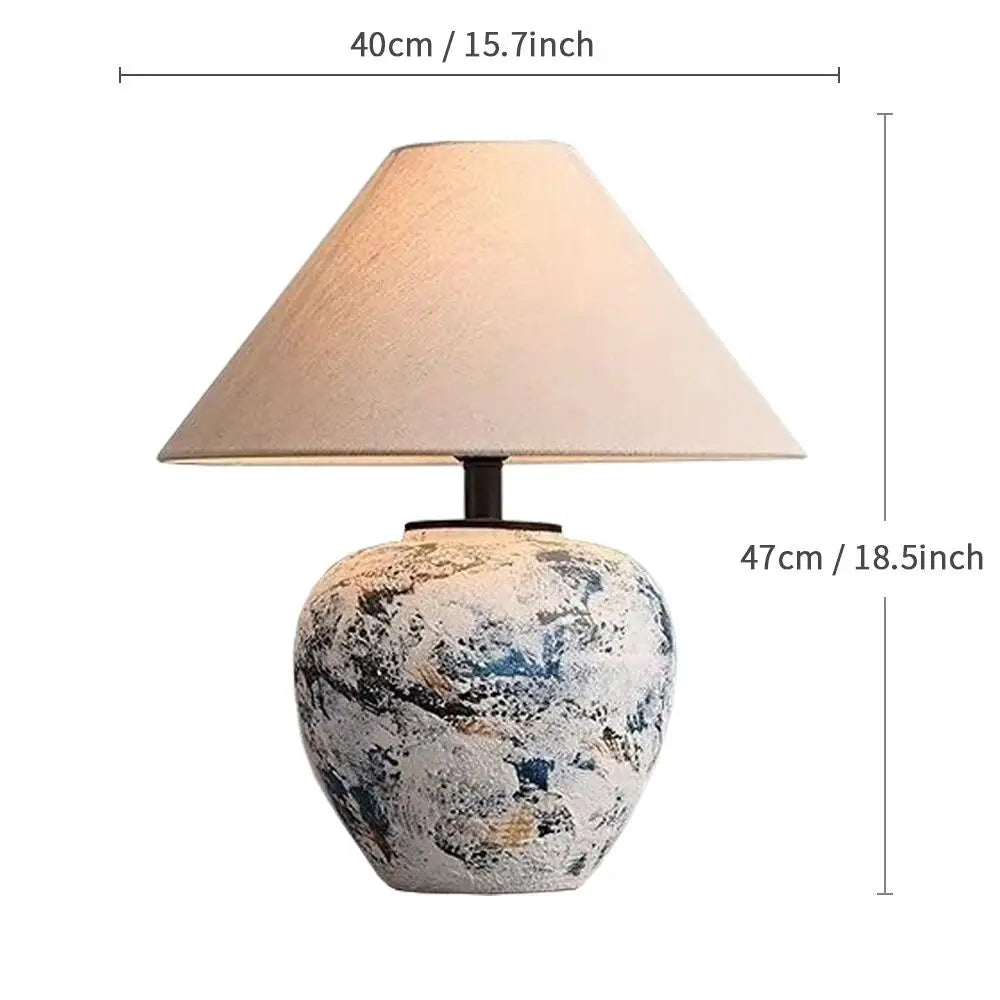 Travertine Lamp | The Stone Shade