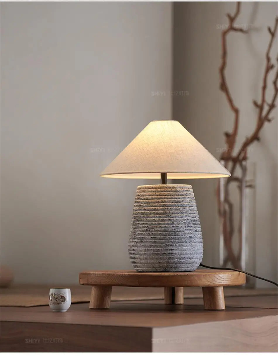 Travertine Lamp | The Stone Shade