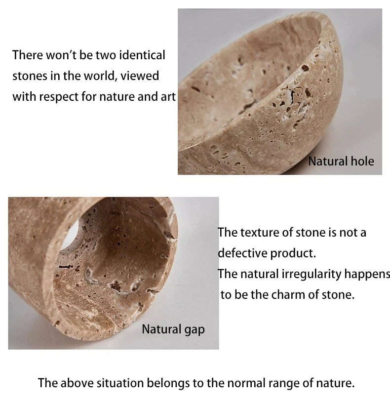 Travertine Mushroom Lamp | The Stone Vessel