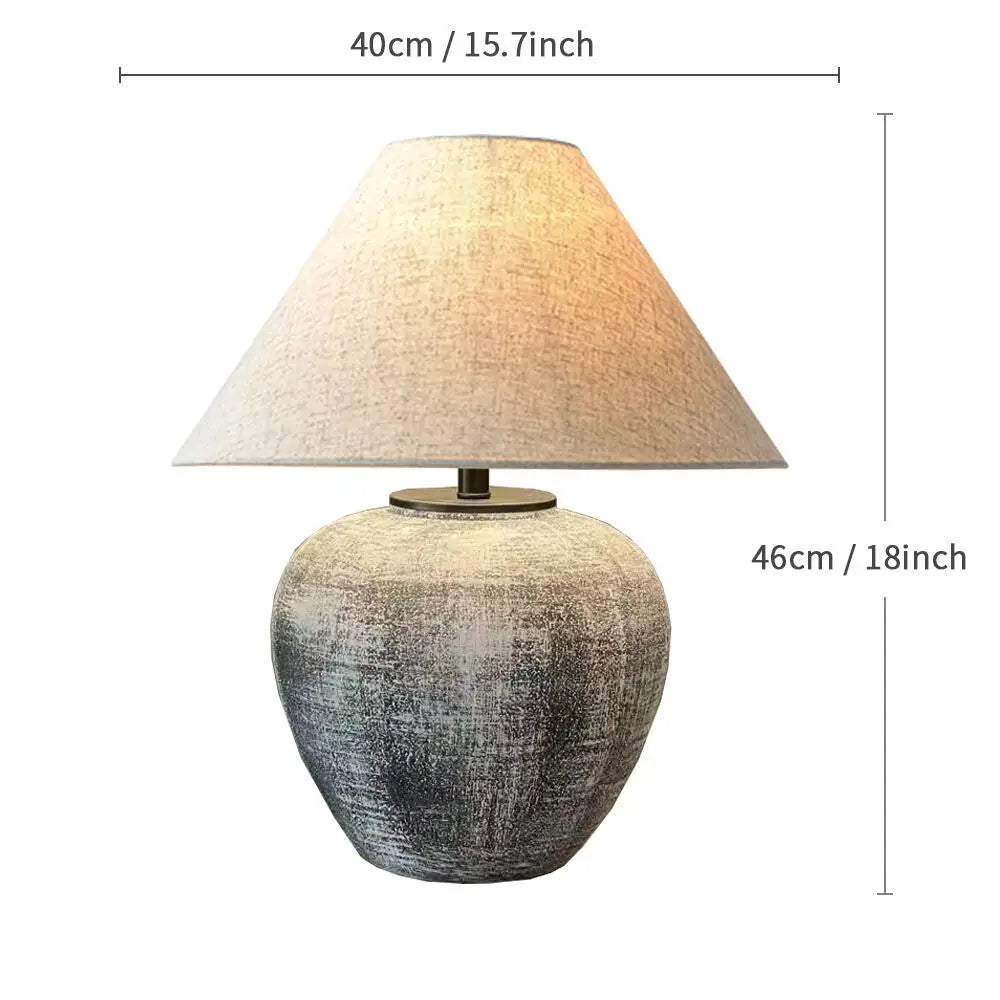 Travertine Lamp | The Stone Shade