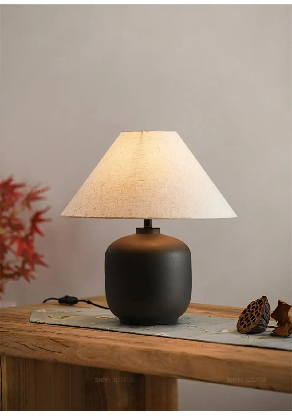 Travertine Lamp | The Stone Shade