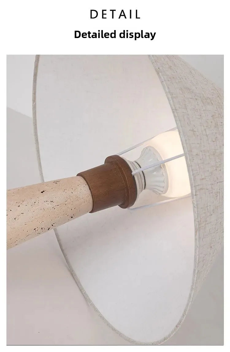 Travertine Pendant | The Stone Drop