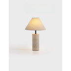 Travertine Table Lamp | The Axel Vervoordt Aesthetic