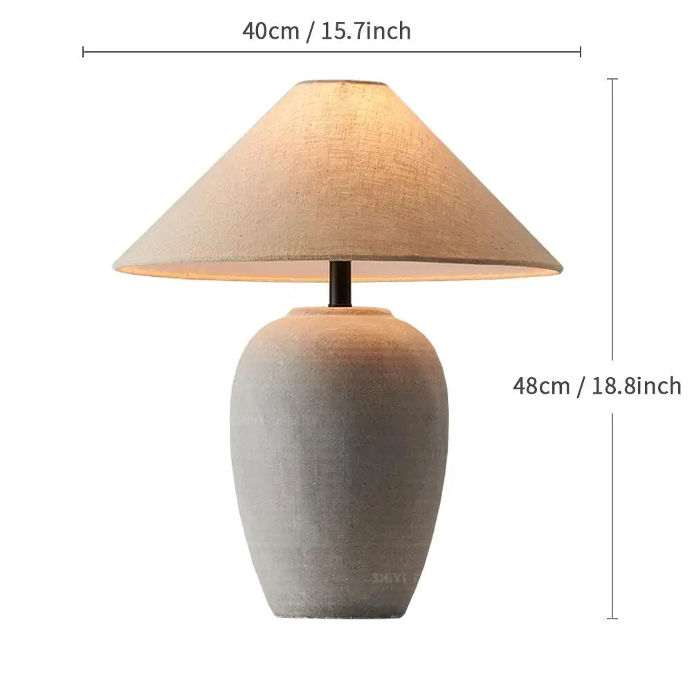 Travertine Lamp | The Stone Shade