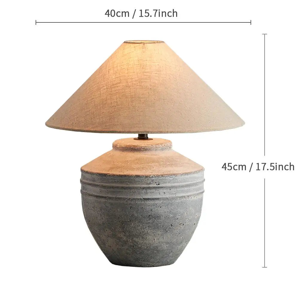 Travertine Lamp | The Stone Shade