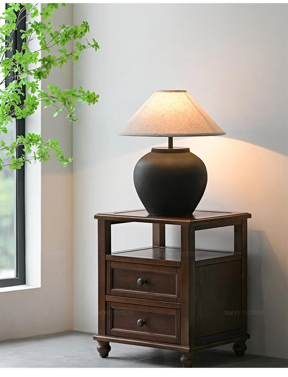 Travertine Lamp | The Stone Shade