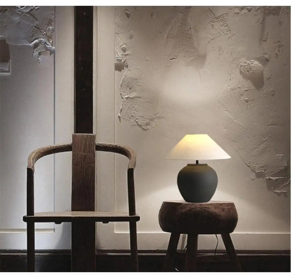 Ceramic Vessel Lamp | The Focal Point