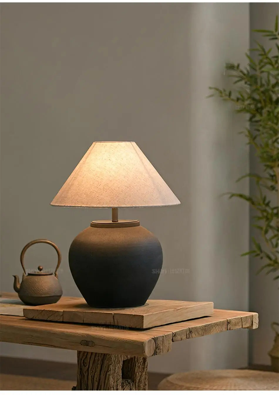 Travertine Lamp | The Stone Shade