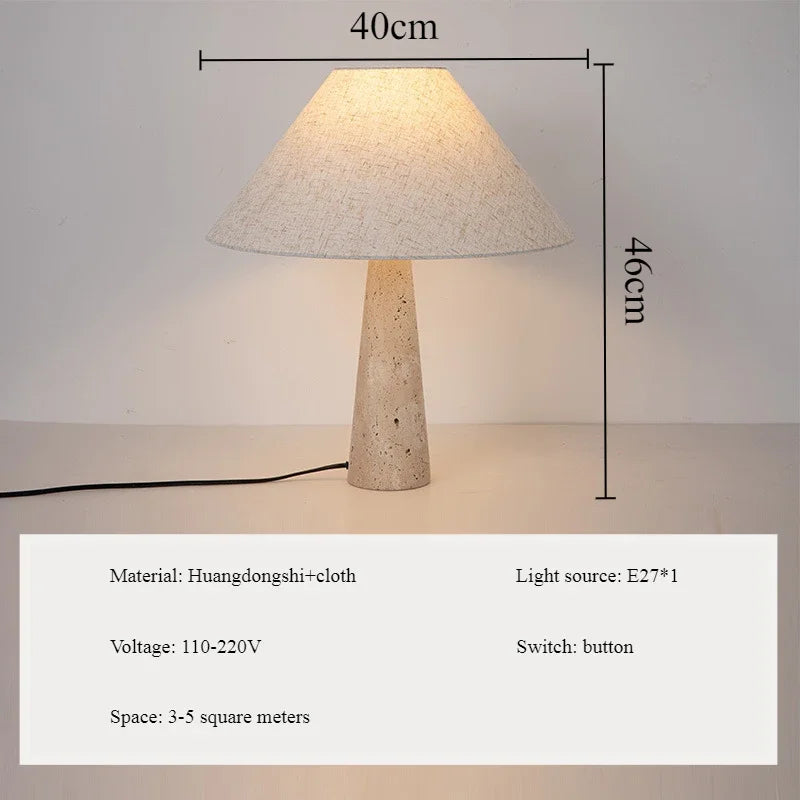 Travertine Pendant | The Stone Drop