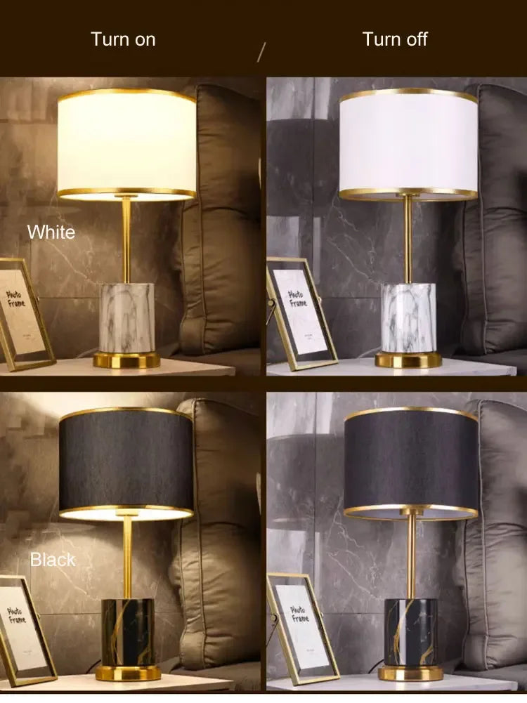 Marble Lamp | The Gold Anchor
